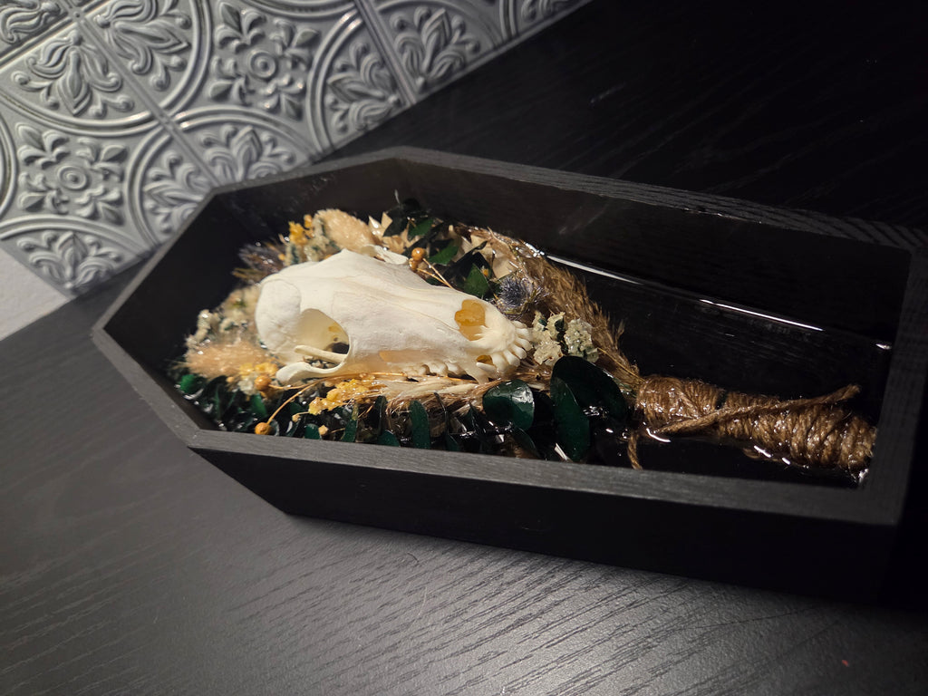 The Verdant Vulpine Coffin
