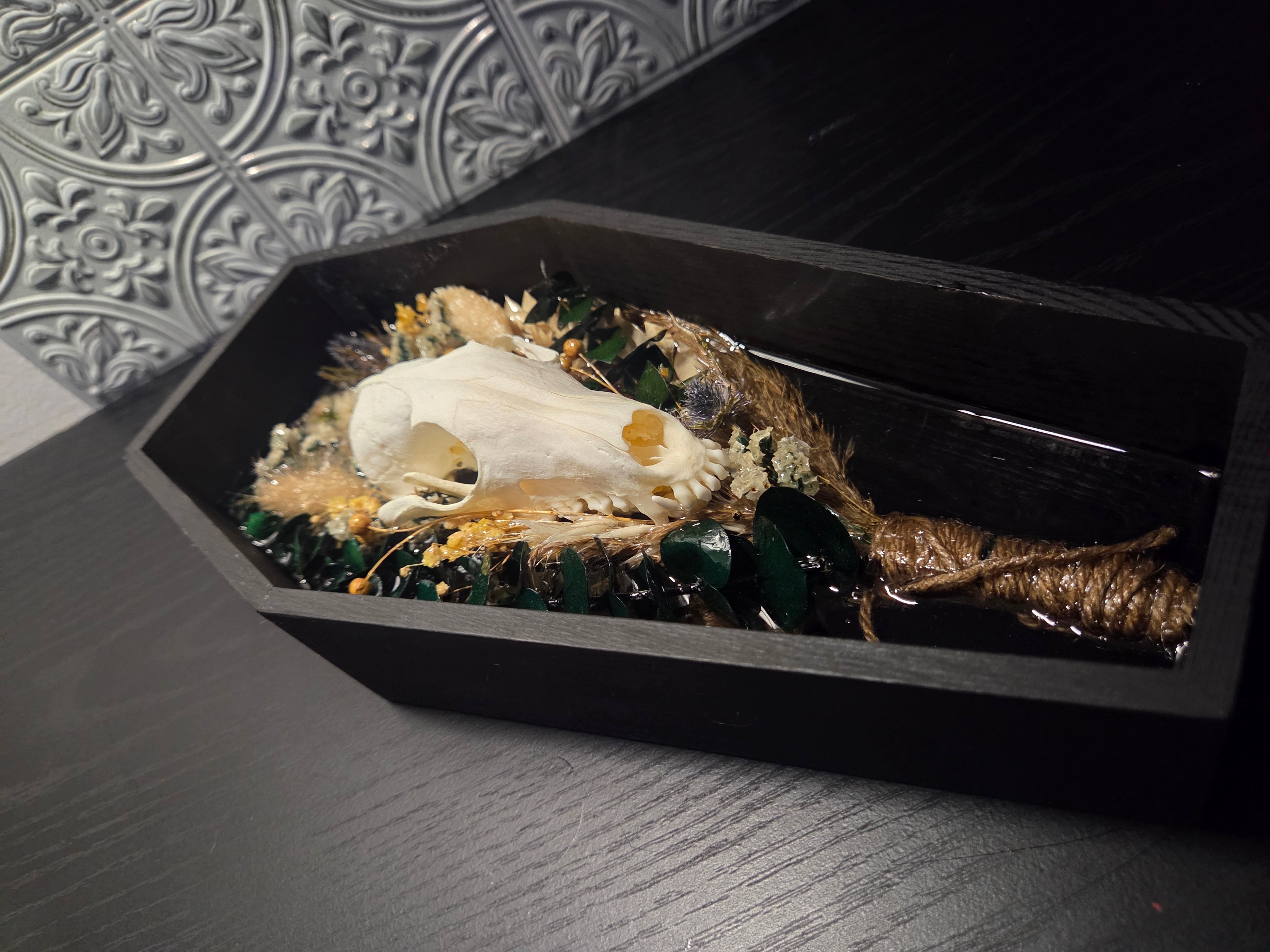 The Verdant Vulpine Coffin